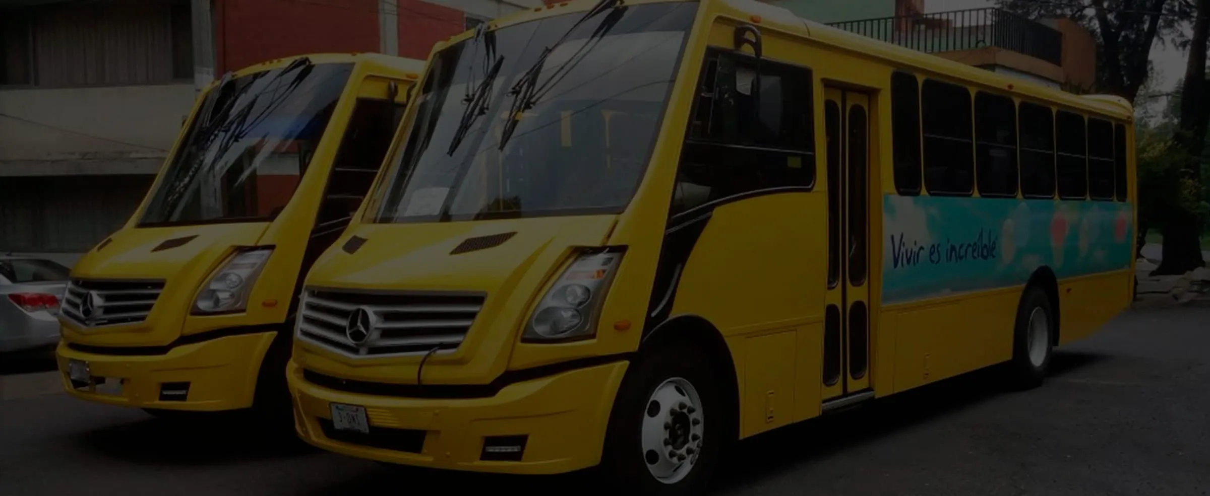 Flota de autobuses Go Transportes en Ciudad de México